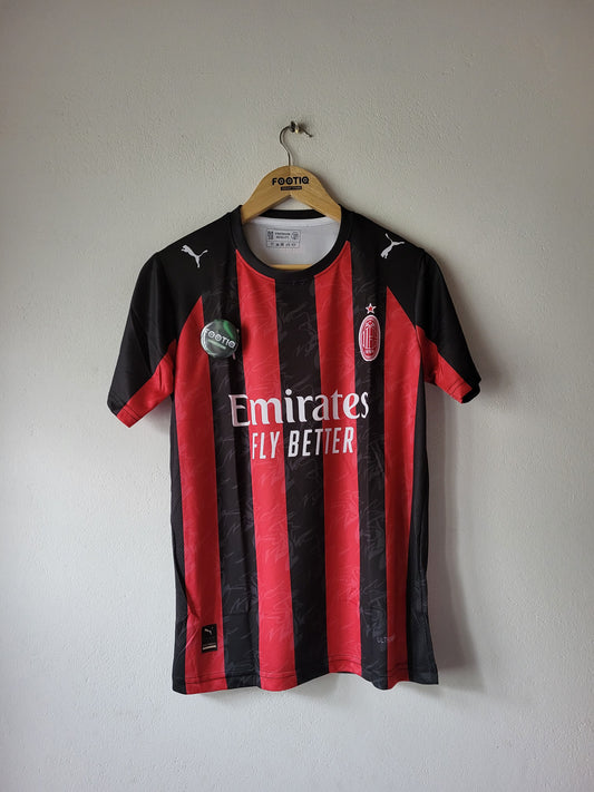 PULISIC AC MILAN 2025-26 HOME KIT PREMIUM EMBROIDERY