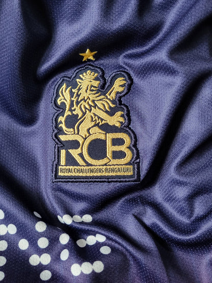 RCB HOME KIT COLLAR ZIP PREMIUM EMBROIDERY