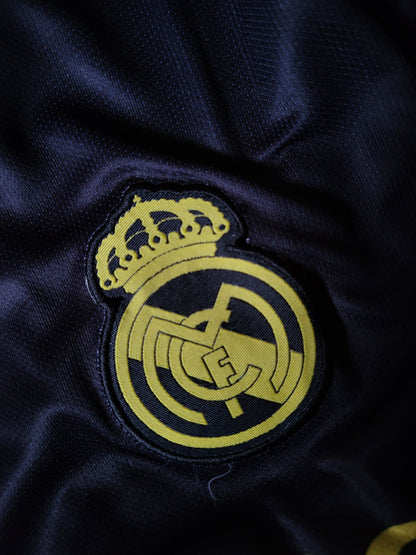 REAL MADRID TRAINING KIT BLACK PREMIUM EMBROIDERY