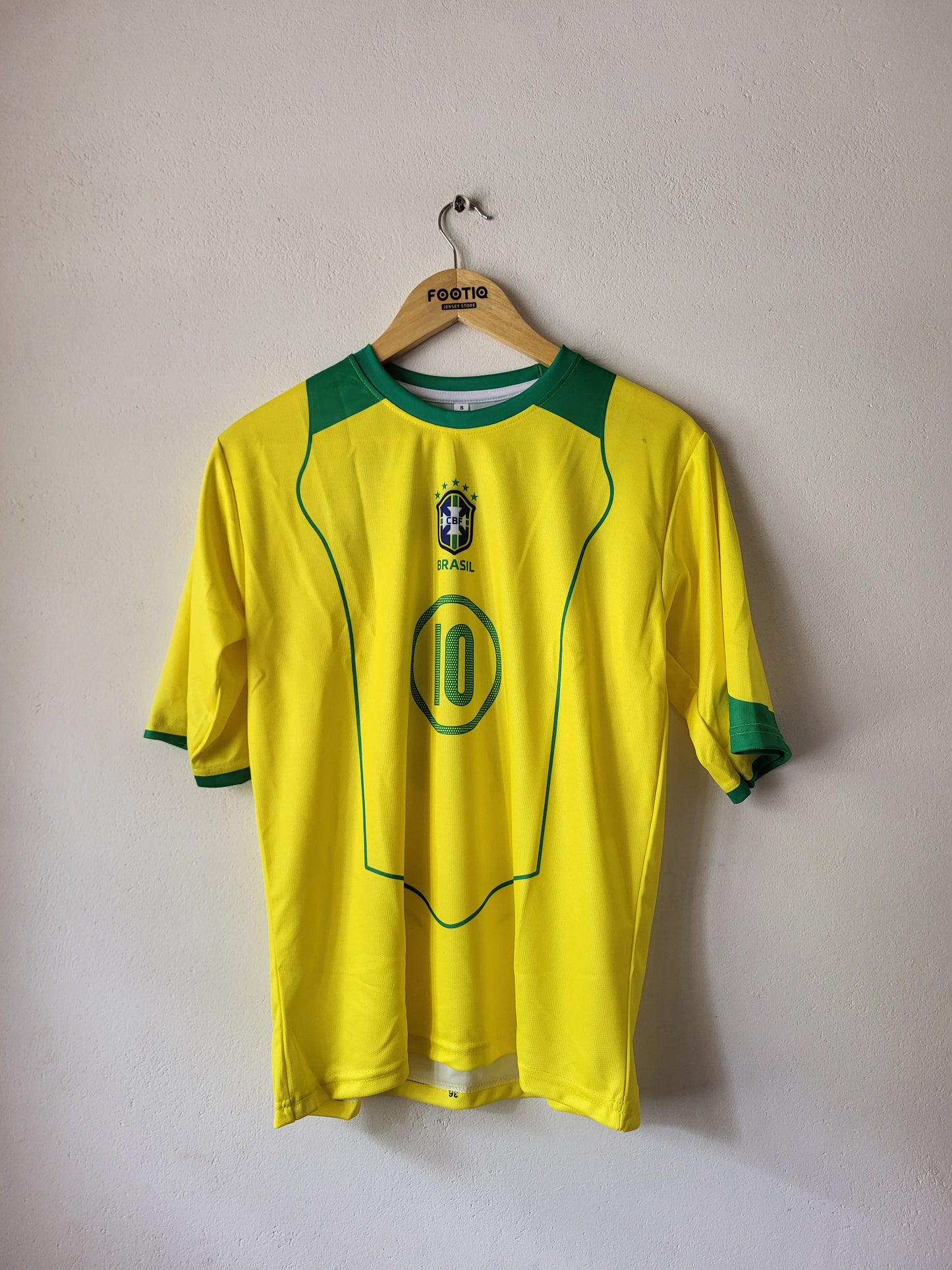 RONALDINHO BRAZIL KIT 2004 FIVE SLEEVE SUBLIMATION