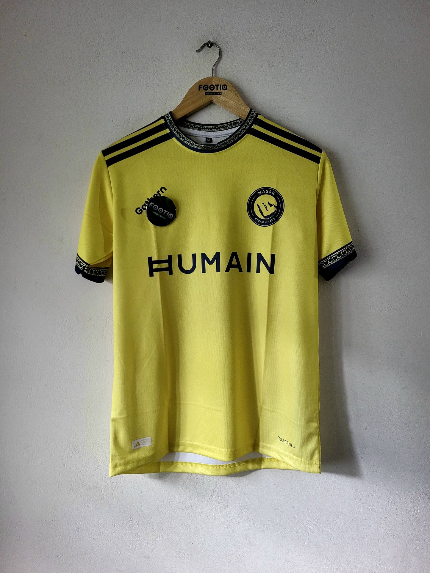 RONALDO AL NASSR HOME KIT 2026-27 SUBLIMATION, Yellow colour, Ronaldo trending kit, New season al nassr