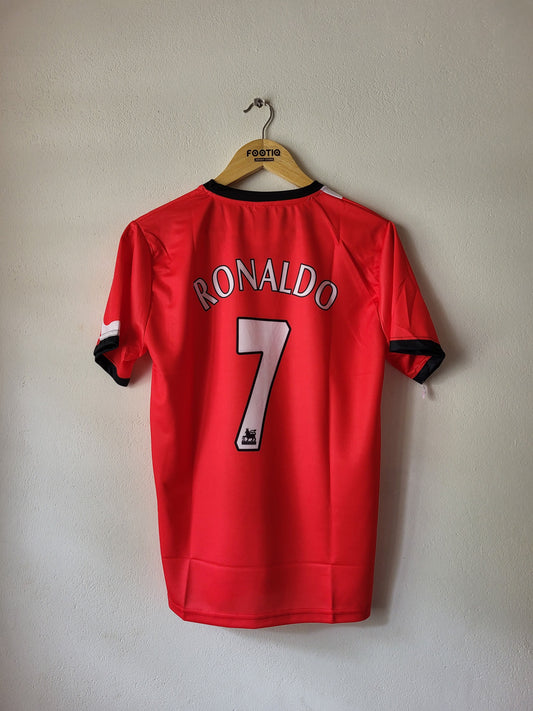 RONALDO MAN UNITED 2002 HOME KIT SUBLIMATION