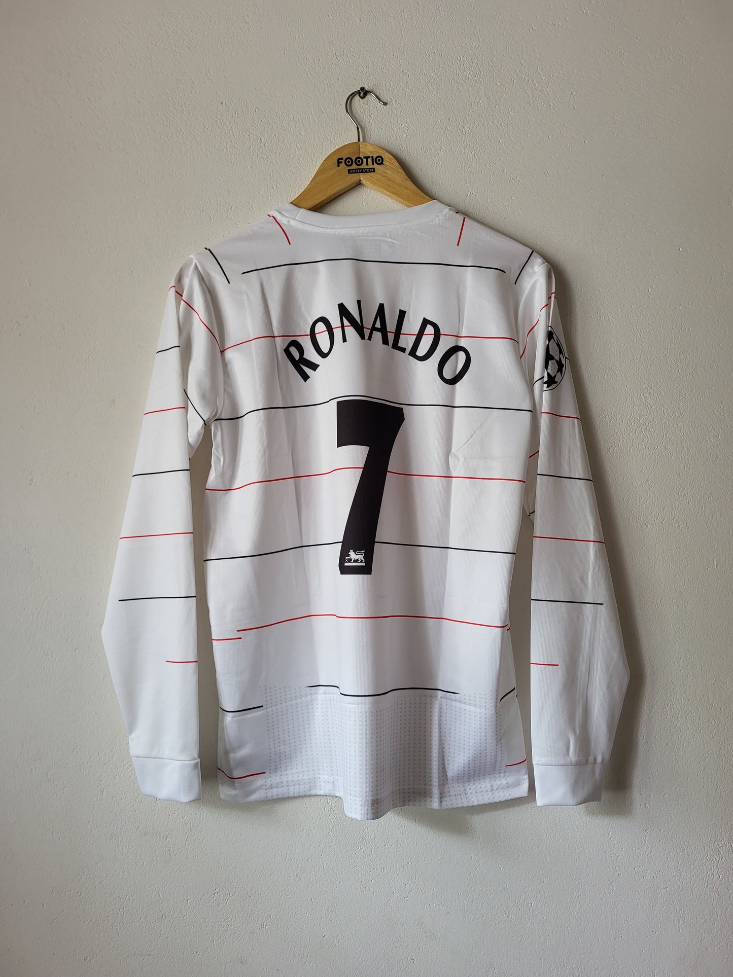 RONALDO MAN UNITED 2003-04 THIRD KIT FULL SLEEVE PREMIUM EMBROIDERY