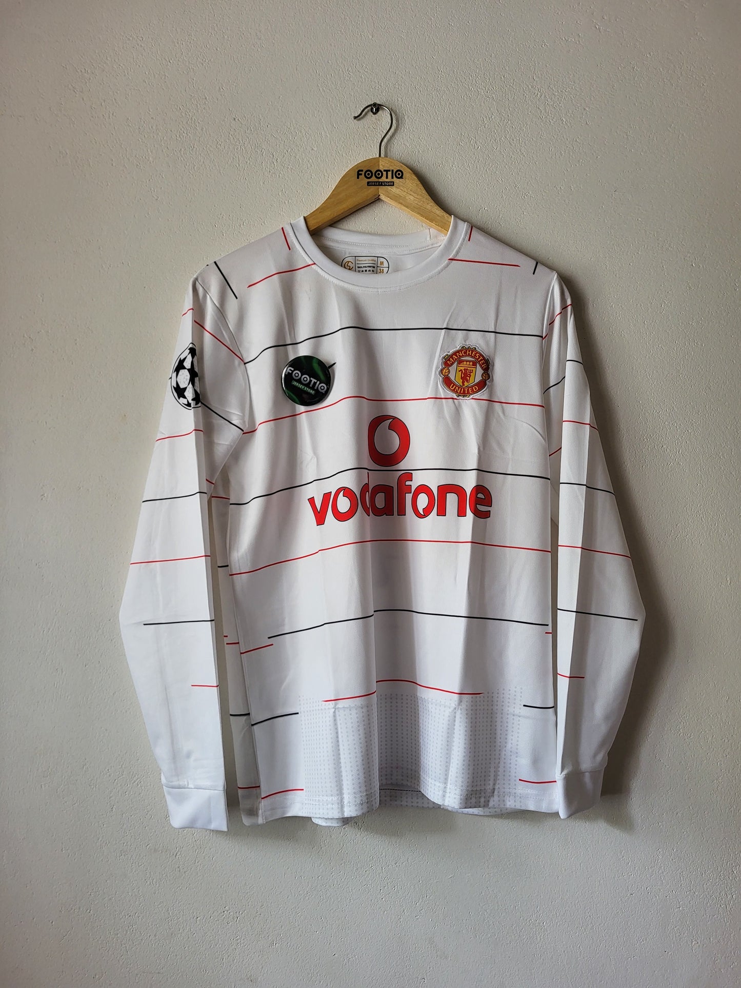 RONALDO MAN UNITED 2003-04 THIRD KIT FULL SLEEVE PREMIUM EMBROIDERY