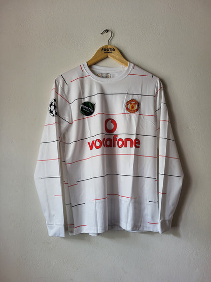 RONALDO MAN UNITED 2003-04 THIRD KIT FULL SLEEVE PREMIUM EMBROIDERY
