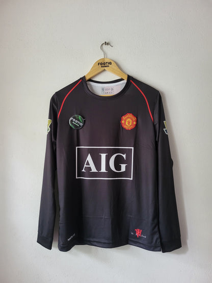 RONALDO MAN UNITED 2007-08 AWAY KIT FULL SLEEVE PREMIUM EMBROIDERY