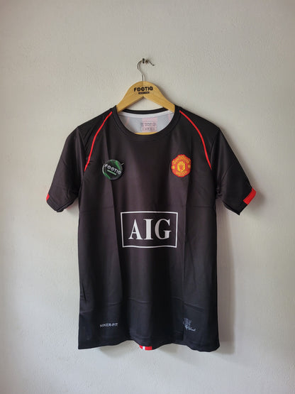RONALDO MAN UNITED AWAY KIT 2007-08 PREMIUM EMBROIDERY