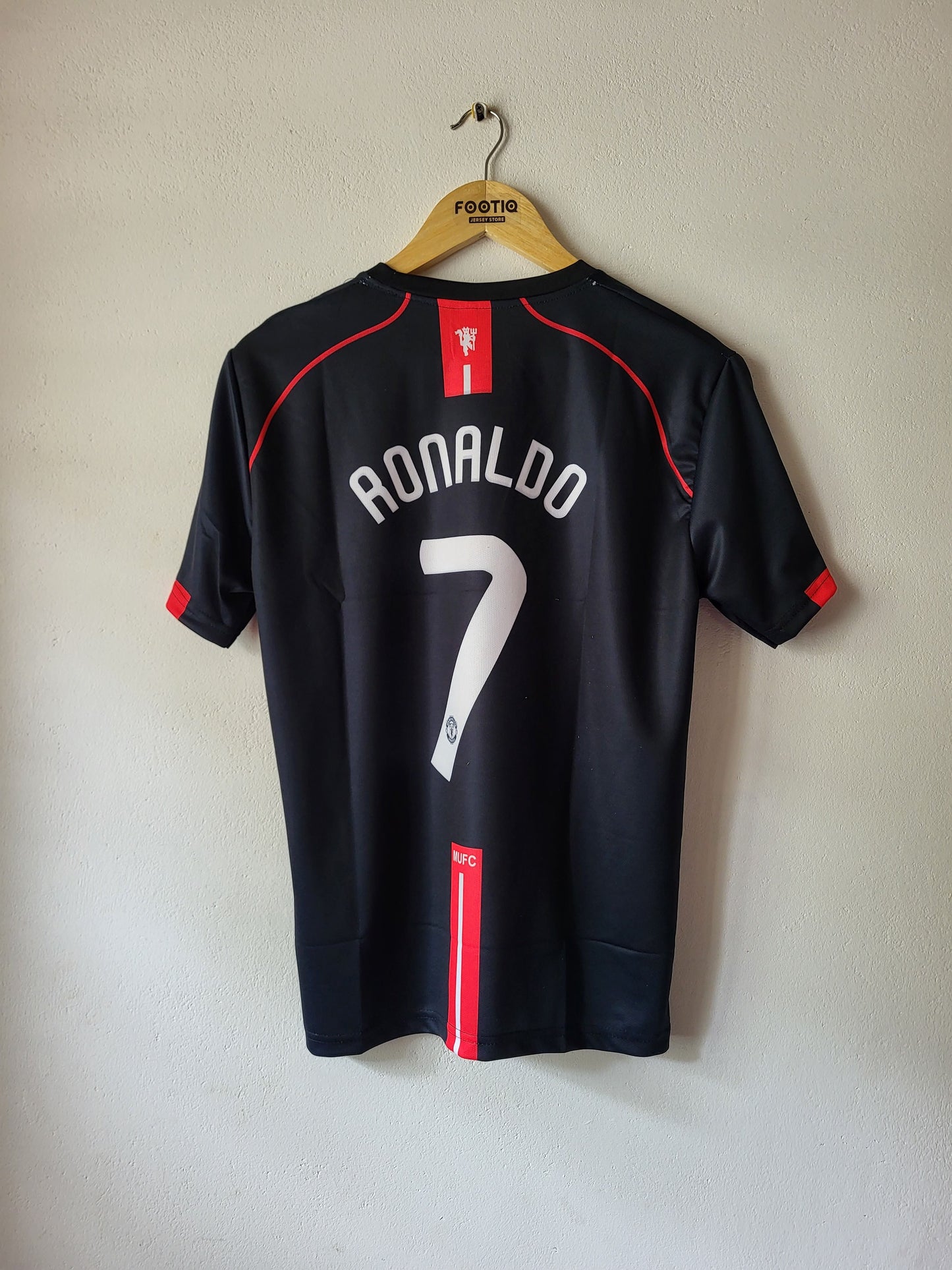RONALDO MAN UNITED AWAY KIT 2007-08 SUBLIMATION
