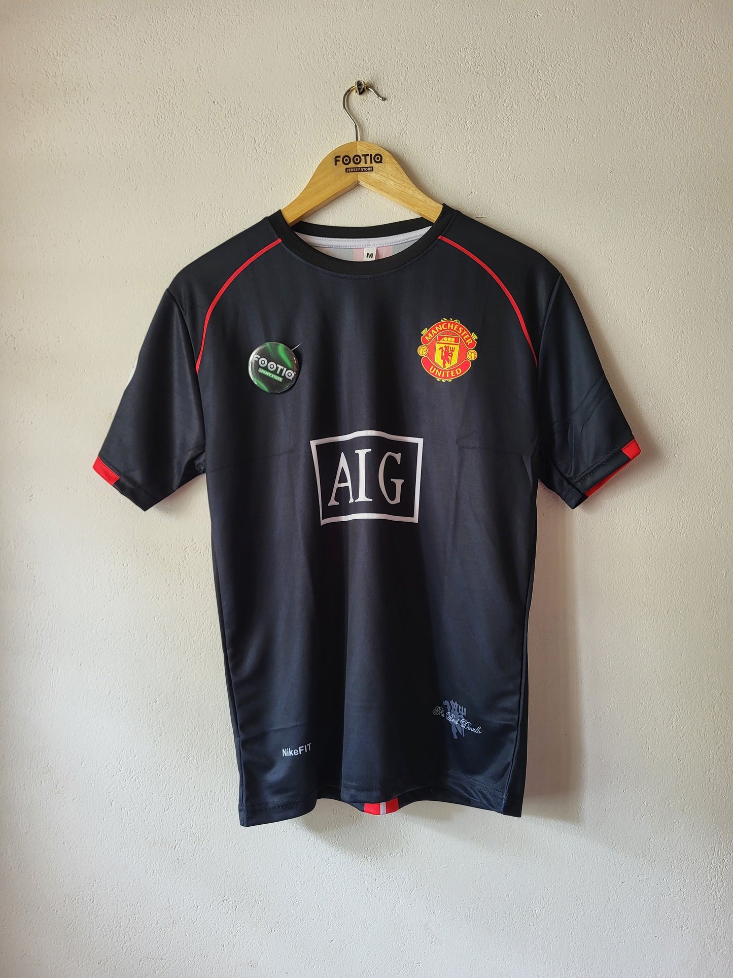 RONALDO MAN UNITED AWAY KIT 2007-08 SUBLIMATION