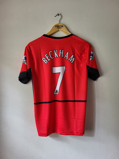 BECKHAM MAN UNITED HOME KIT 2002-03 SUBLIMATION
