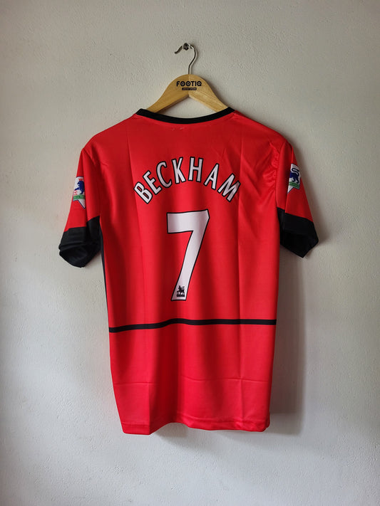 BECKHAM MAN UNITED HOME KIT 2002-03 SUBLIMATION