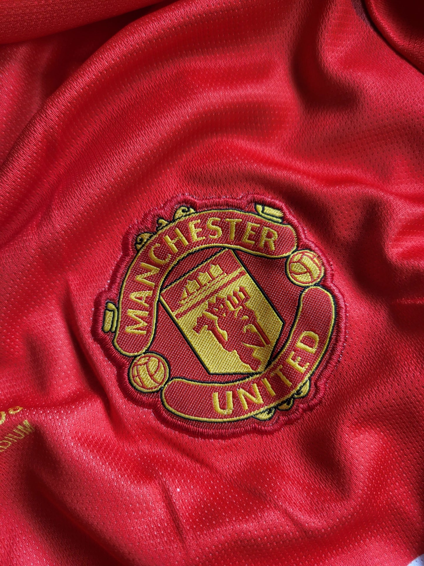 RONALDO MAN UNITED HOME KIT 2007-08 FULL SLEEVE PREMIUM EMBROIDERY