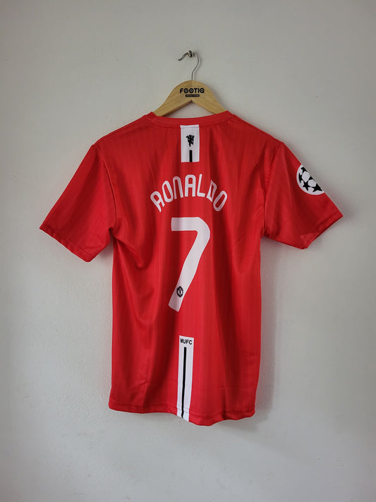RONALDO MAN UNITED HOME KIT 2007-08 SUBLIMATION