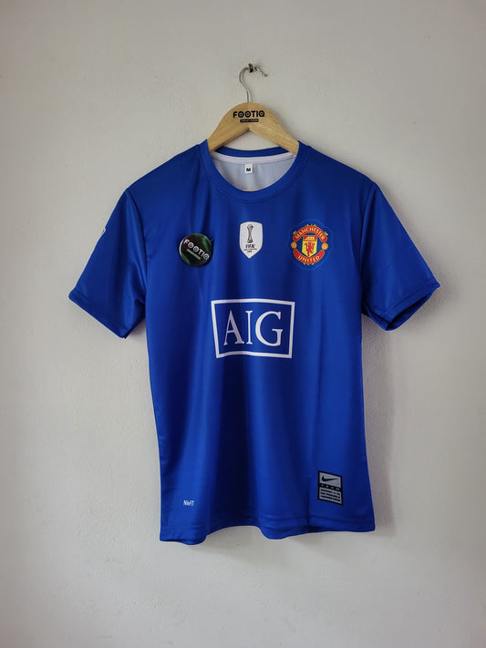 RONALDO MAN UNITED THIRD KIT 2007-08 SUBLIMATION