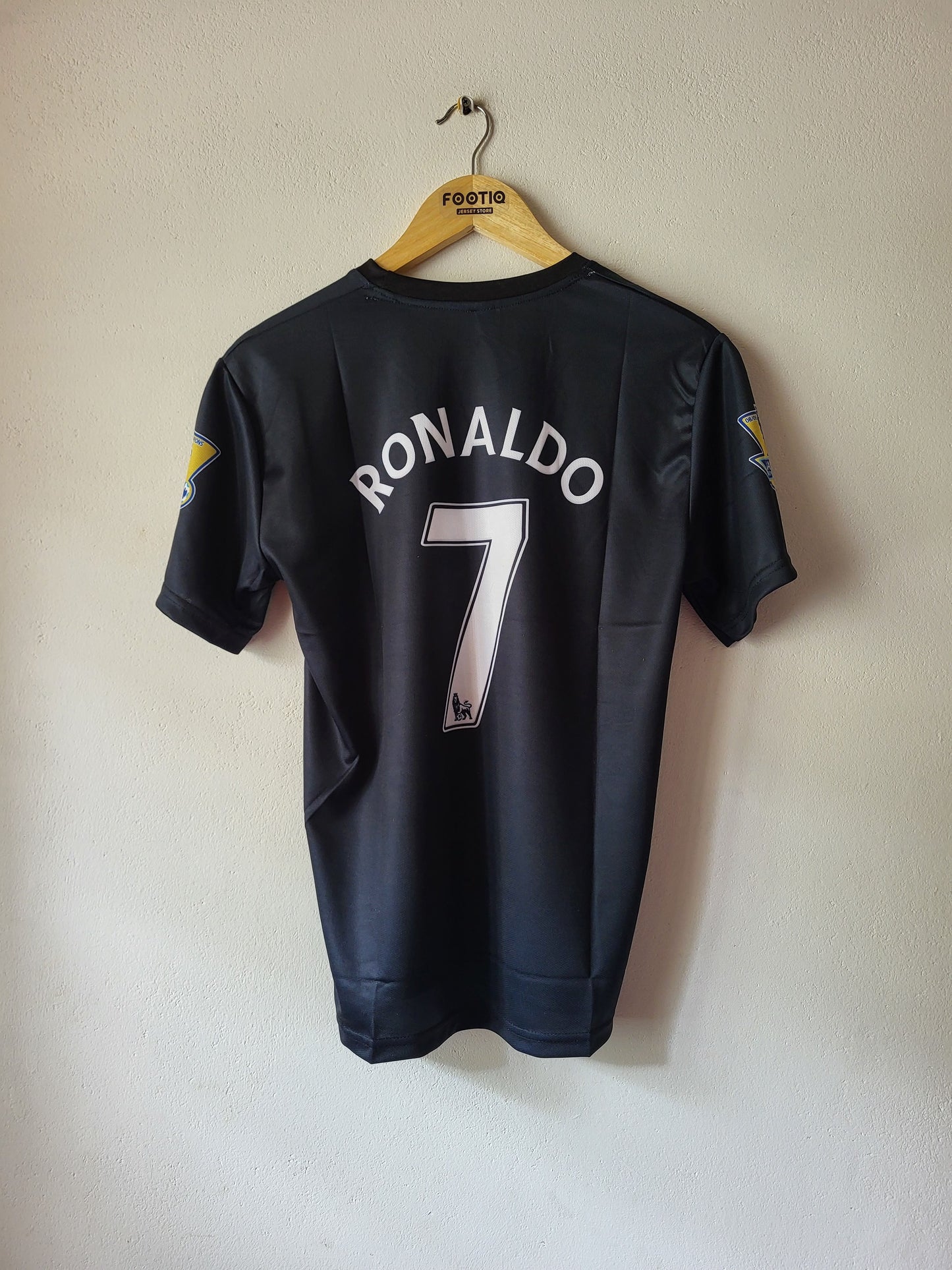 RONALDO MAN UNITED THIRD KIT 2008-09 SUBLIMATION