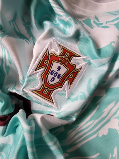 RONALDO PORTUGAL AWAY JERSEY 2026 PATCH NECK PREMIUM FULL SLEEVE EMBROIDERY