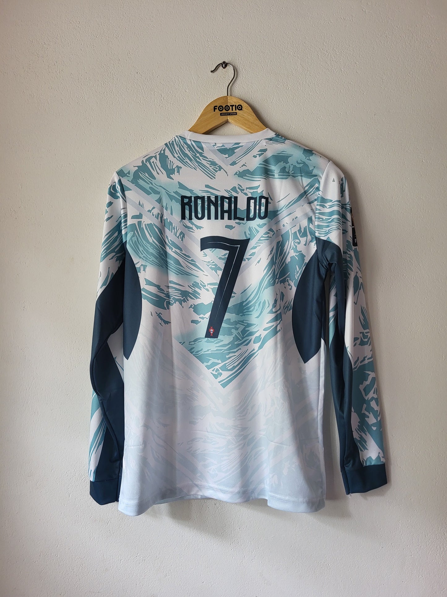RONALDO PORTUGAL AWAY JERSEY 2026 PREMIUM EMBROIDERY FULL SLEEVE