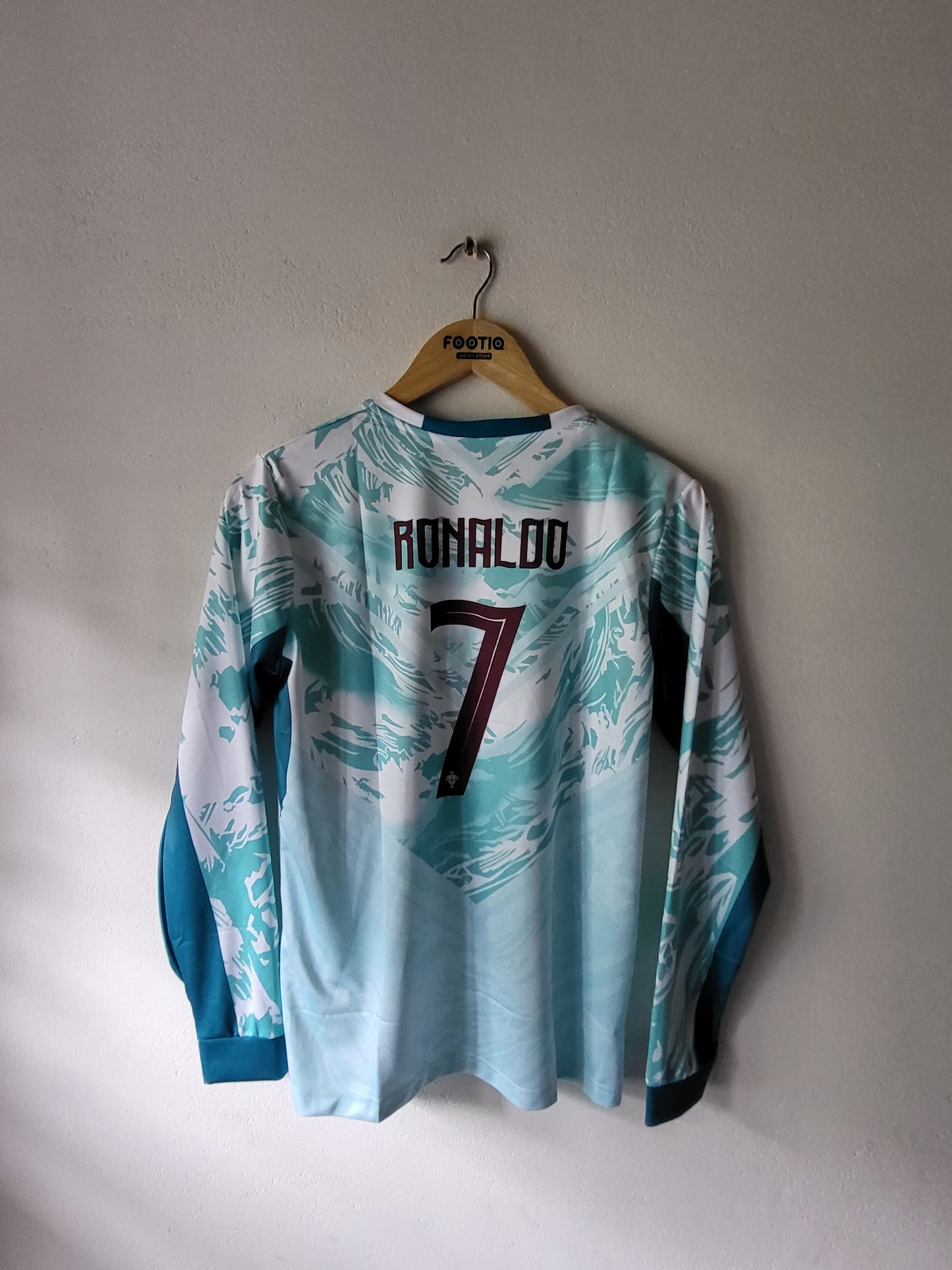 RONALDO PORTUGAL AWAY JERSEY 2026 PATCH NECK PREMIUM FULL SLEEVE EMBROIDERY