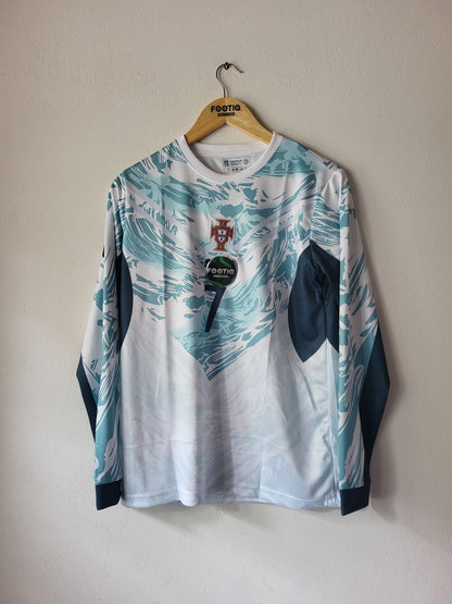 RONALDO PORTUGAL AWAY JERSEY 2026 PREMIUM EMBROIDERY FULL SLEEVE