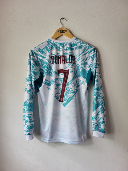 RONALDO PORTUGAL AWAY JERSEY 2026 FULL SLEEVE SUBLIMATION