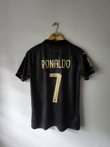 RONALDO PORTUGAL BLACK PANTHER JERSEY 2026 PREMIUM EMBROIDERY