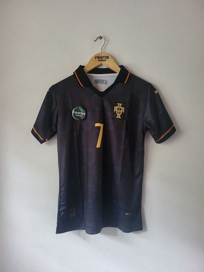 RONALDO PORTUGAL BLACK PANTHER JERSEY 2026 PREMIUM EMBROIDERY