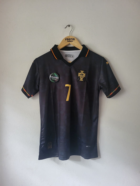 RONALDO PORTUGAL BLACK PANTHER JERSEY 2026 PREMIUM EMBROIDERY