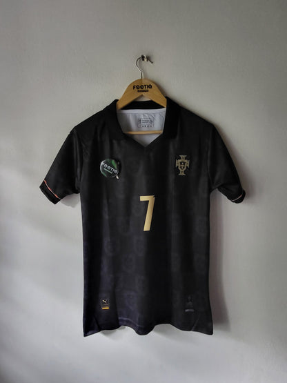RONALDO PORTUGAL BLACK PANTHER JERSEY 2026 PREMIUM EMBROIDERY