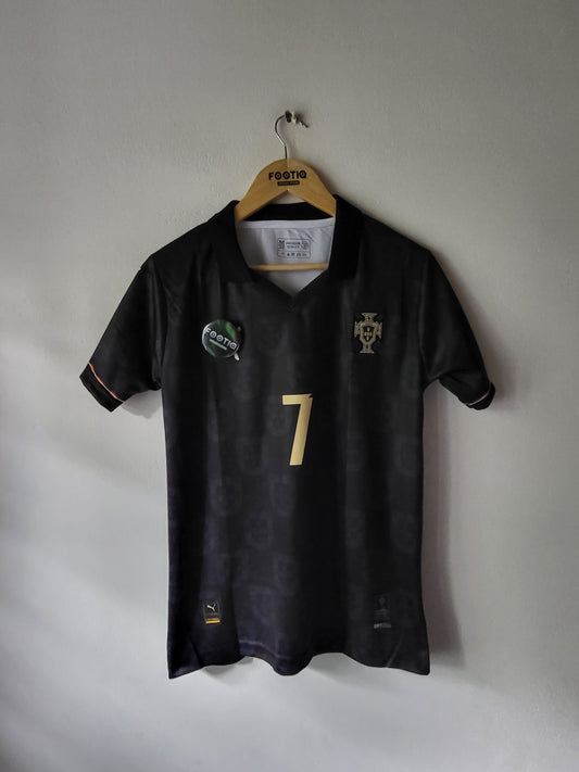 RONALDO PORTUGAL BLACK PANTHER JERSEY 2026 PREMIUM EMBROIDERY
