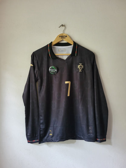 RONALDO PORTUGAL BLACK PANTHER JERSEY 2026 FULL SLEEVE PREMIUM EMBROIDERY