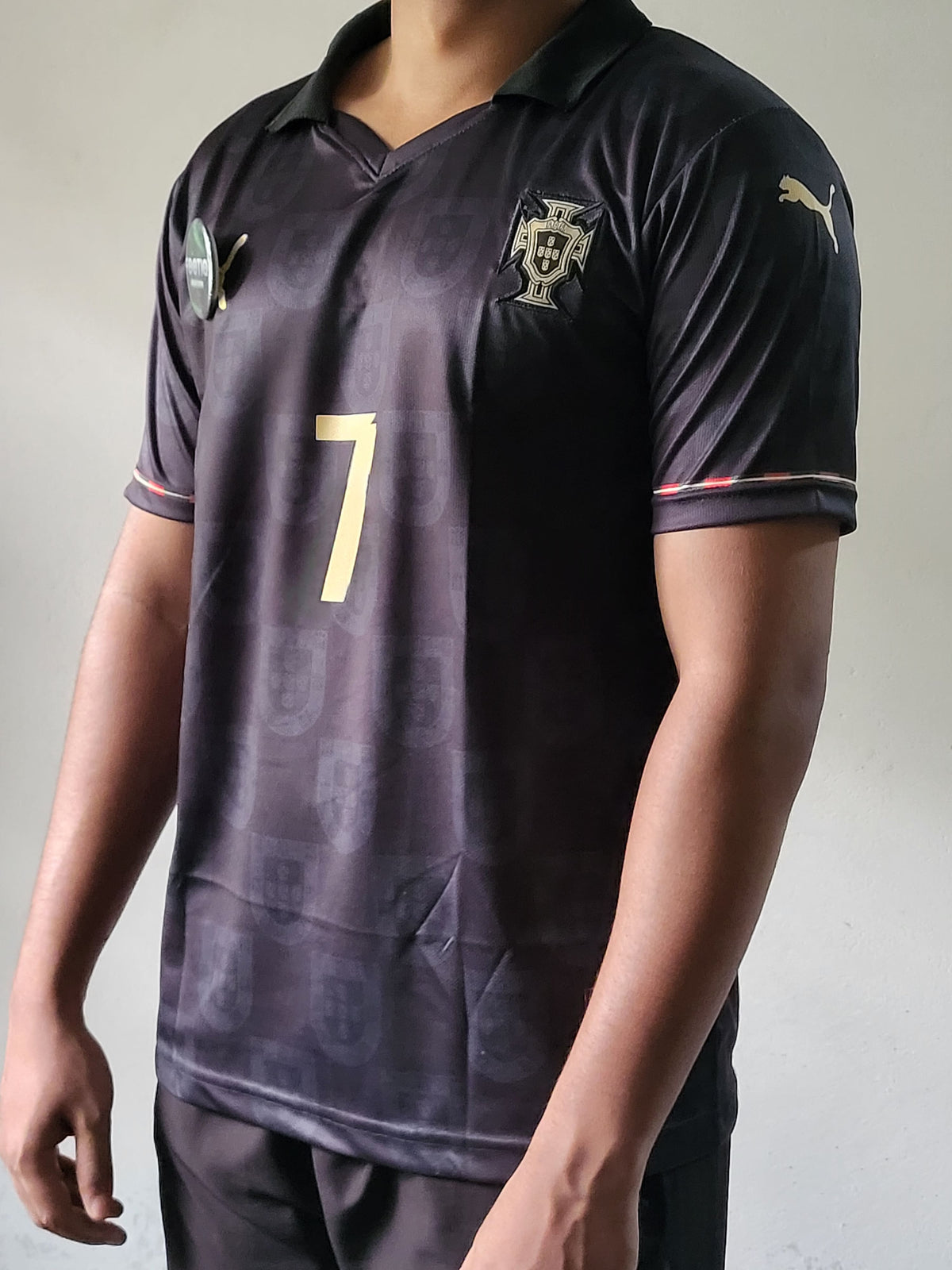 Ronaldo Portugal Black Panther Jersey 2026 Premium Embroidery, Special edition, ronaldo Portugal 