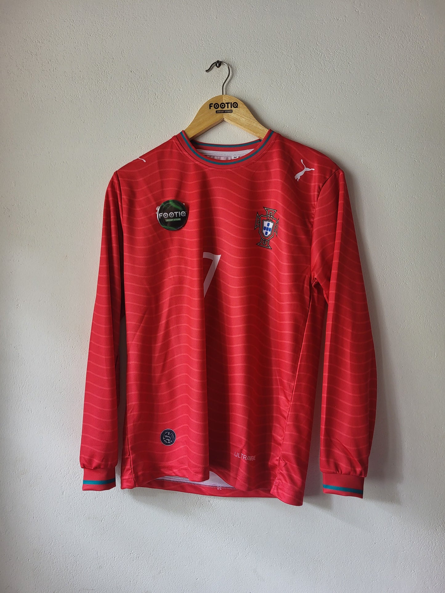 RONALDO PORTUGAL HOME JERSEY 2026 FULL SLEEVE SUBLIMATION