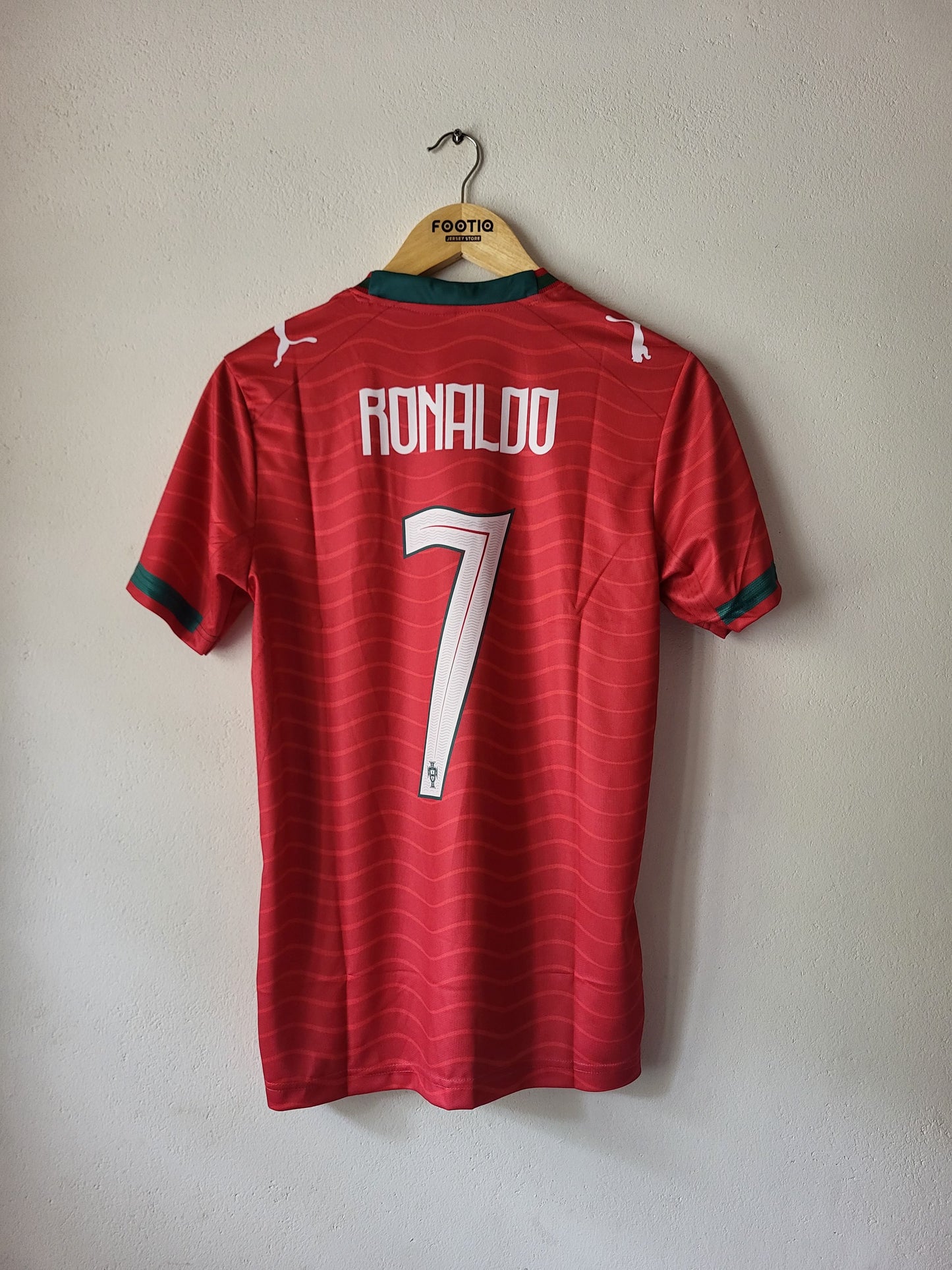 RONALDO PORTUGAL HOME JERSEY 2026 PREMIUM V NECK EMBROIDERY