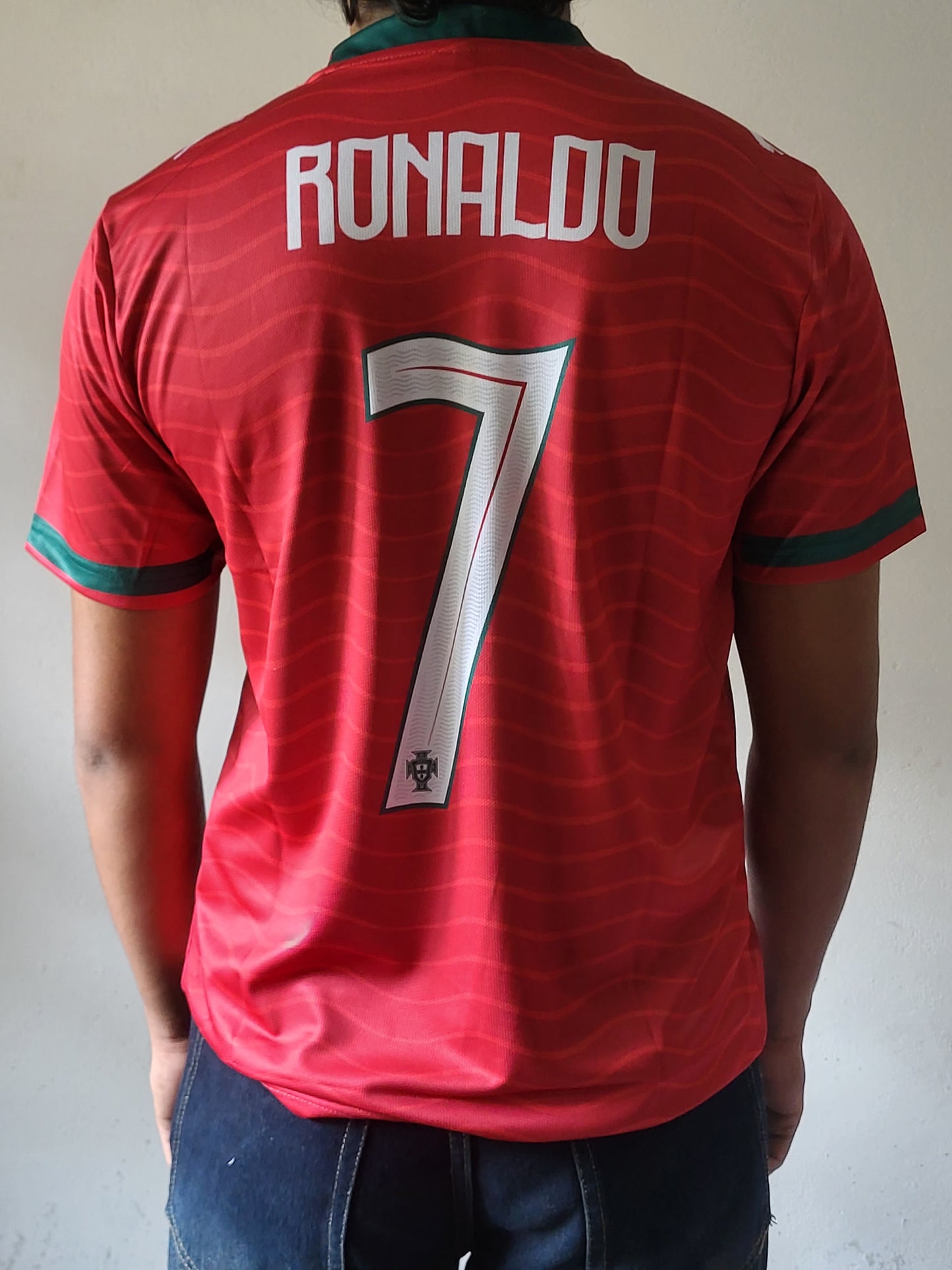 RONALDO PORTUGAL HOME JERSEY 2026 PREMIUM V NECK EMBROIDERY