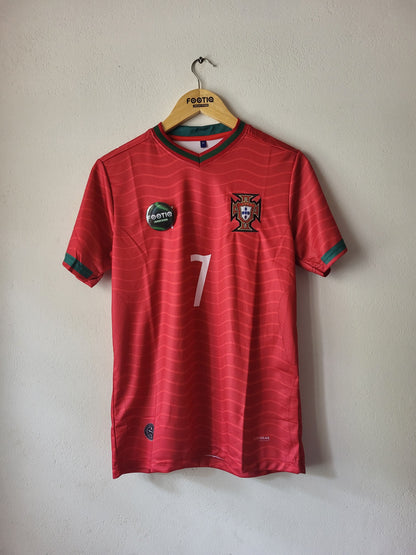 RONALDO PORTUGAL HOME JERSEY 2026 PREMIUM V NECK EMBROIDERY