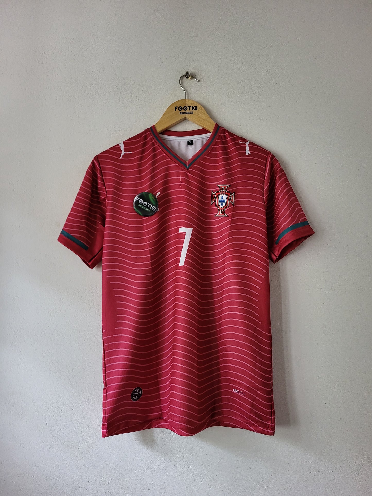 RONALDO PORTUGAL HOME JERSEY V NECK SUBLIMATION