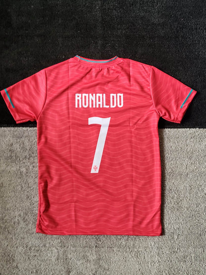 RONALDO PORTUGAL HOME KIT 2026 KIDS SUBLIMATION