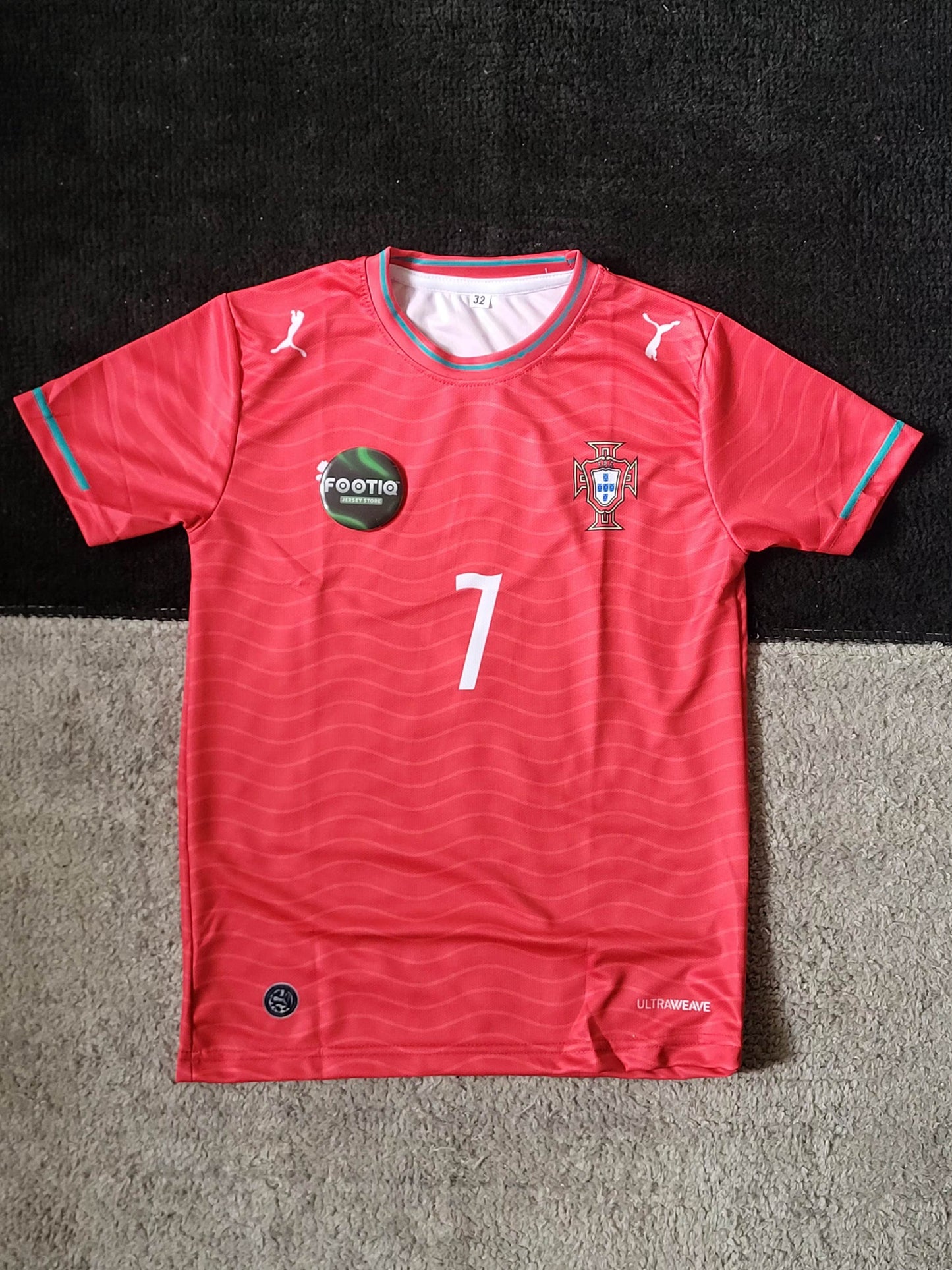 RONALDO PORTUGAL HOME KIT 2026 KIDS SUBLIMATION
