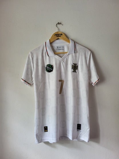 RONALDO PORTUGAL WHITE SPECIAL EDITION COLLAR PREMIUM EMBROIDERY