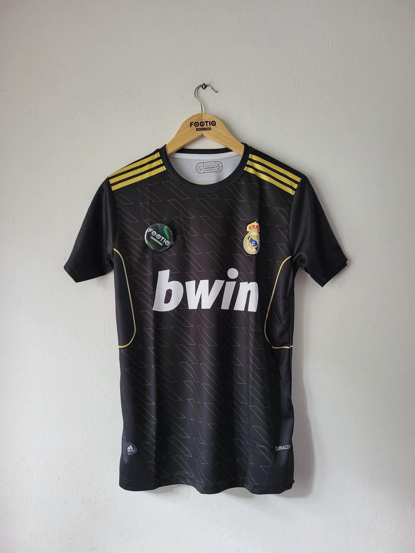 RONALDO REAL MADRID AWAY KIT 2011-12 PREMIUM EMBROIDERY