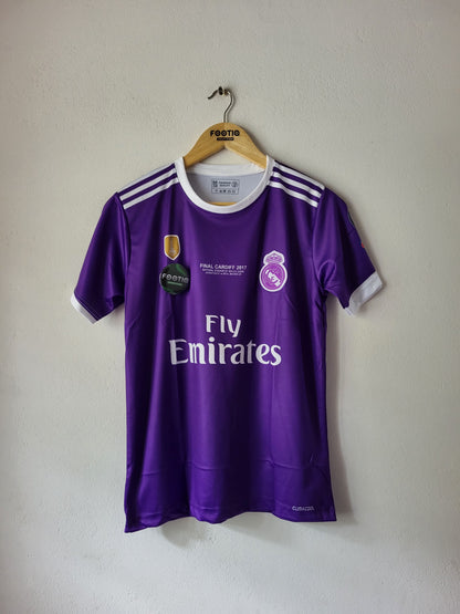 RONALDO REAL MADRID AWAY KIT 2016-17 PREMIUM EMBROIDERY