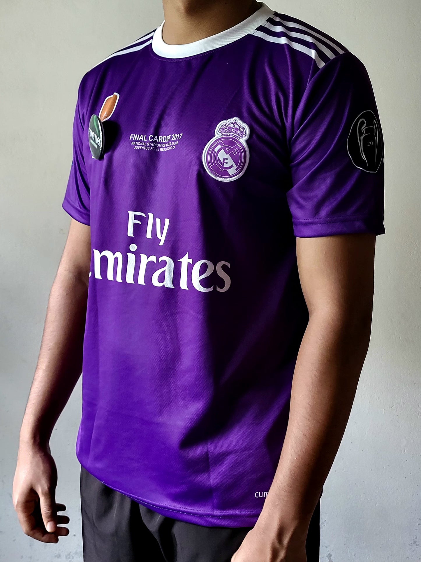RONALDO REAL MADRID AWAY KIT 2016-17 PREMIUM EMBROIDERY