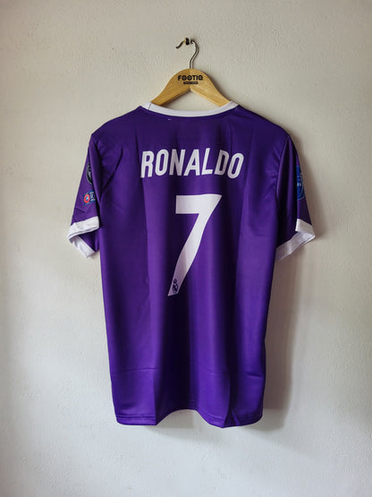 RONALDO REAL MADRID AWAY KIT 2016-17 SUBLIMATION