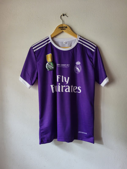RONALDO REAL MADRID AWAY KIT 2016-17 SUBLIMATION