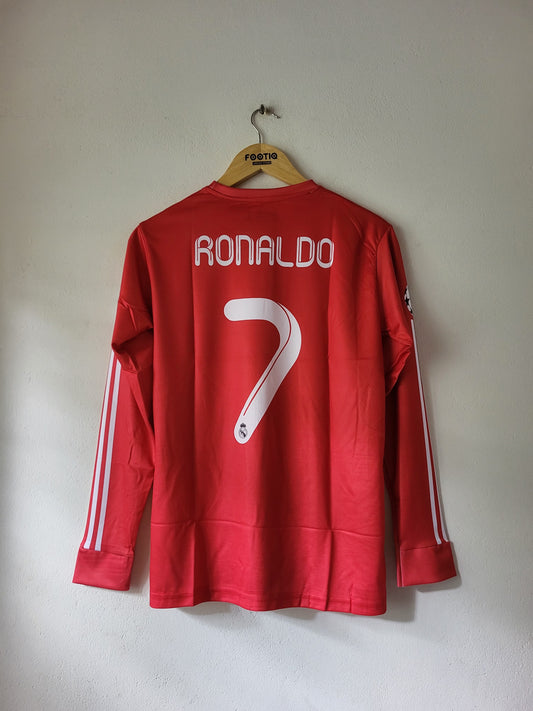RONALDO REAL MADRID THIRD KIT 2011-12 FULL SLEEVE EMBROIDERY