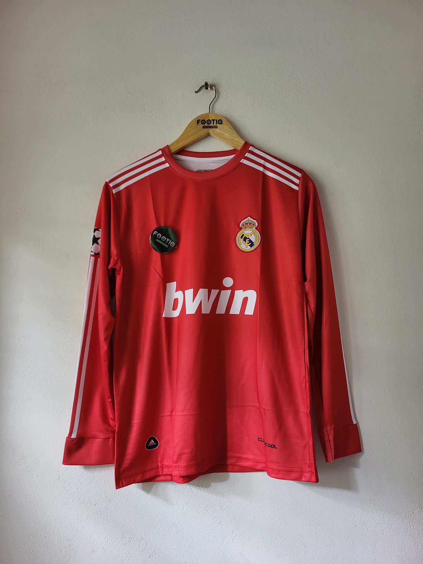 RONALDO REAL MADRID THIRD KIT 2011-12 FULL SLEEVE EMBROIDERY
