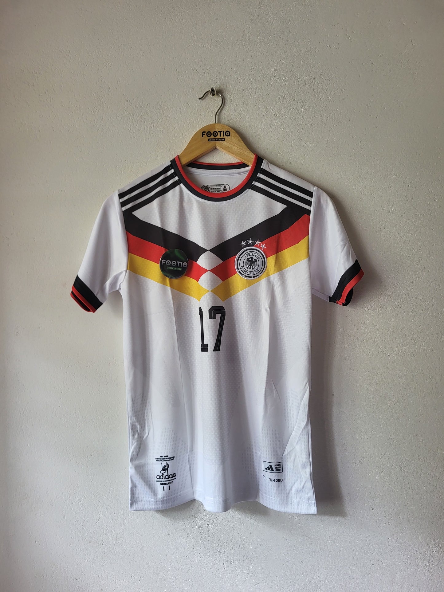 WIRTZ GERMANY HOME JERSEY 2026 PREMIUM EMBROIDERY