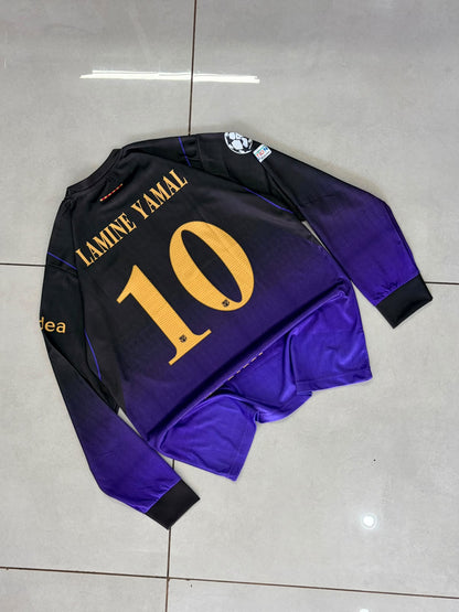 Yamal Barcelona 2026-27 Away Kit Full Sleeve Premium Embroidery, Barcelona trending jersey, most selling full sleeve jersey, premium Jerseys, trusted store 