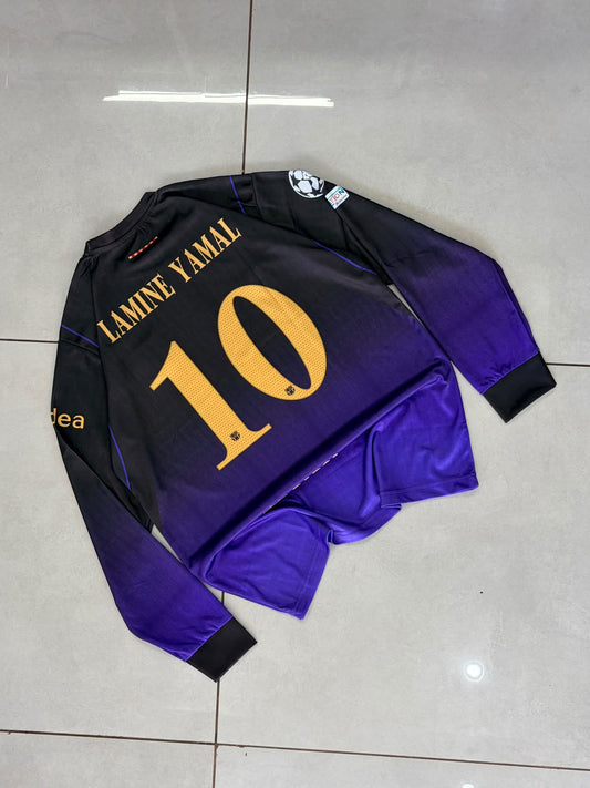 Yamal Barcelona 2026-27 Away Kit Full Sleeve Premium Embroidery, Barcelona trending jersey, most selling full sleeve jersey, premium Jerseys, trusted store 