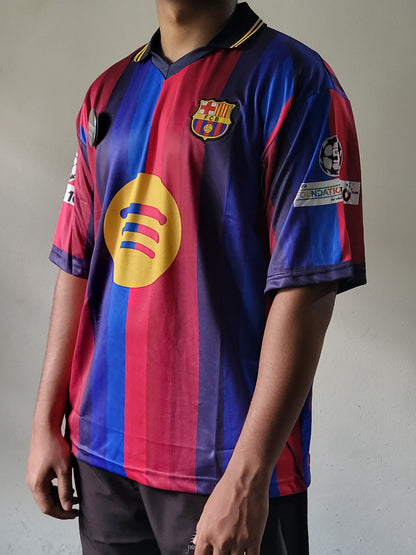 YAMAL BARCELONA HOME KIT 2026-27 COLLAR FIVE SLEEVE PREMIUM EMBROIDERY